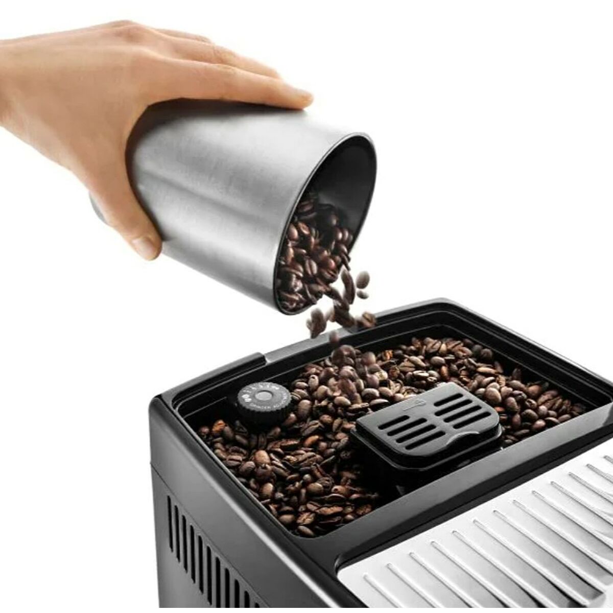 Superautomatische Kaffeemaschine DeLonghi Dinamica Schwarz 1450 W 15 bar 1,8 L - CA International  