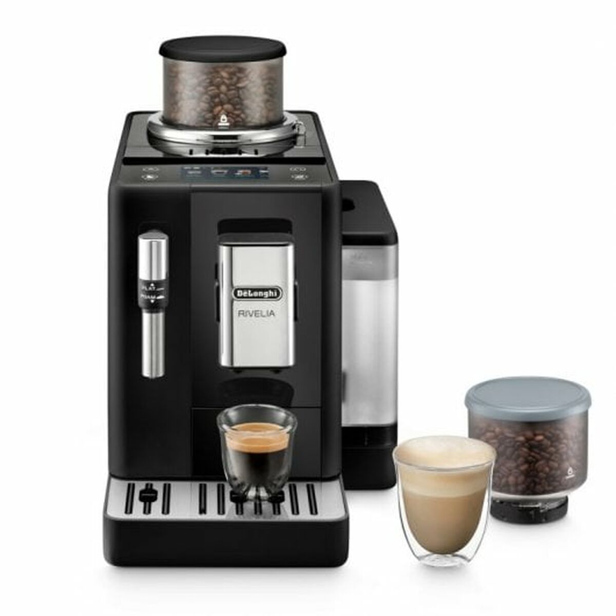 Superautomatic Coffee Maker DeLonghi Rivelia 19 B Black 1450 W - CA International  