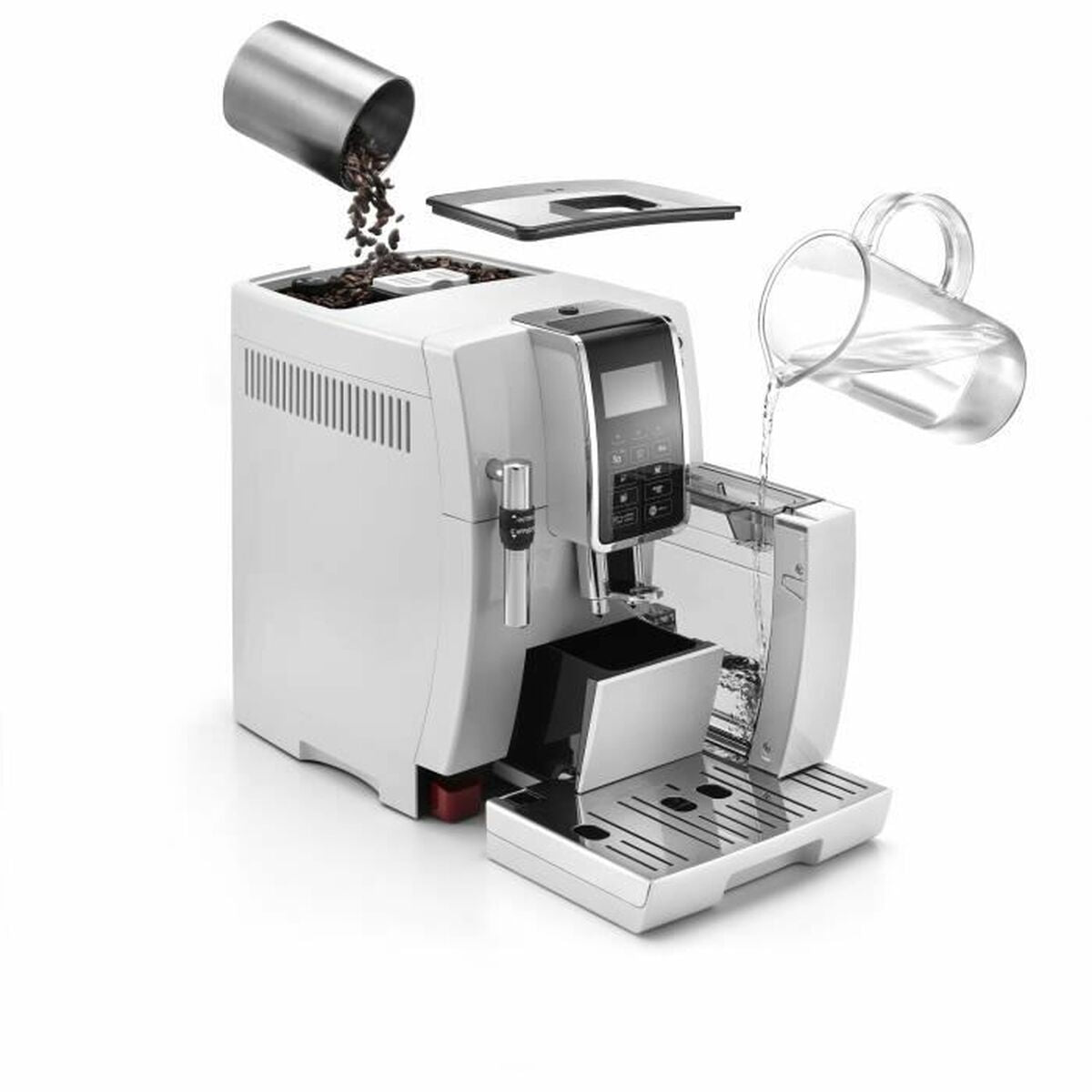 Superautomatische Kaffeemaschine DeLonghi 0132220020 1450 W Weiß 1450 W 15 bar - CA International  