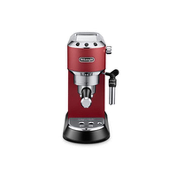 Cafetière with Plunger DeLonghi 0132106169 Stainless steel Red 1 L CA INTERNATIONAL