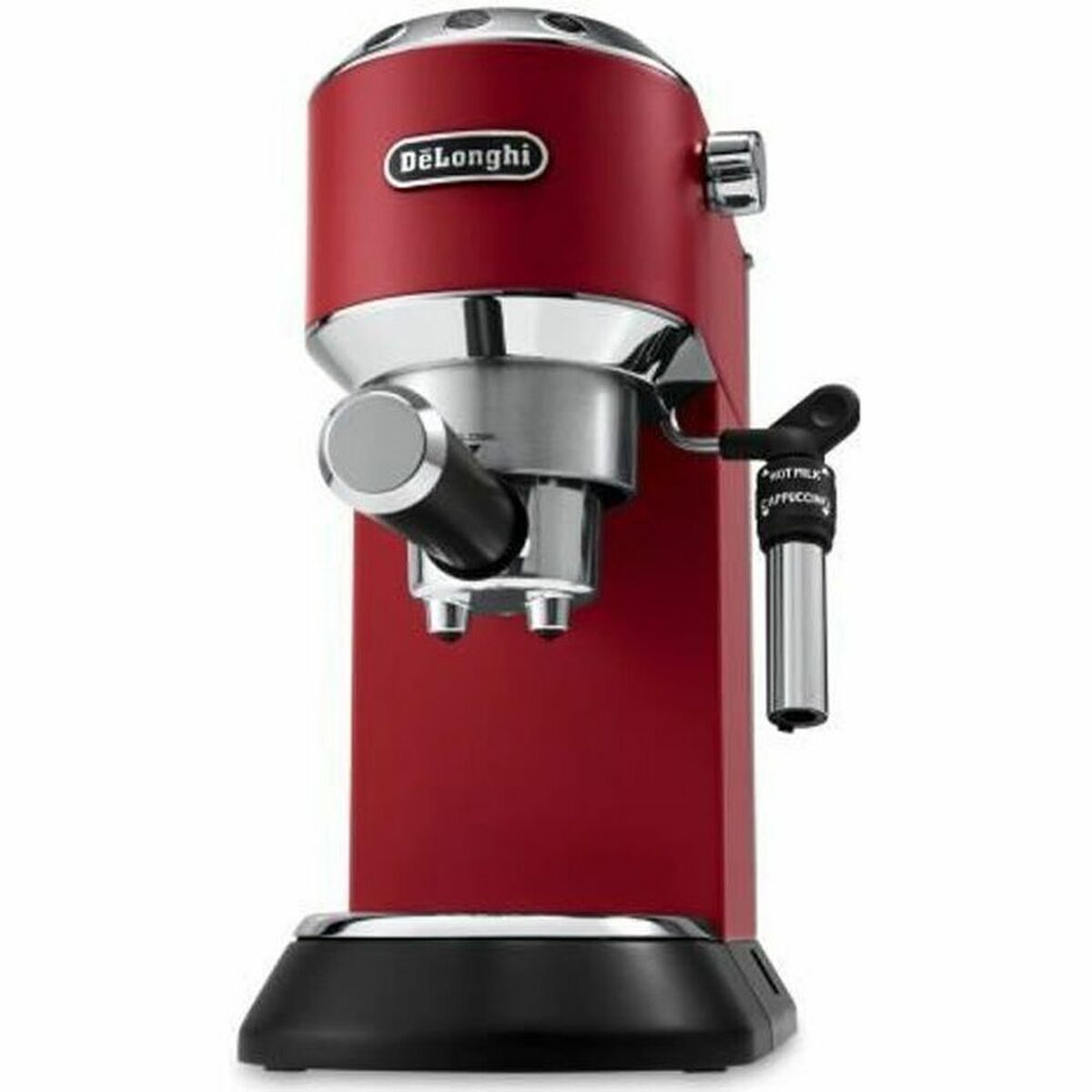 Cafetière with Plunger DeLonghi 0132106169 Stainless steel Red 1 L - CA International