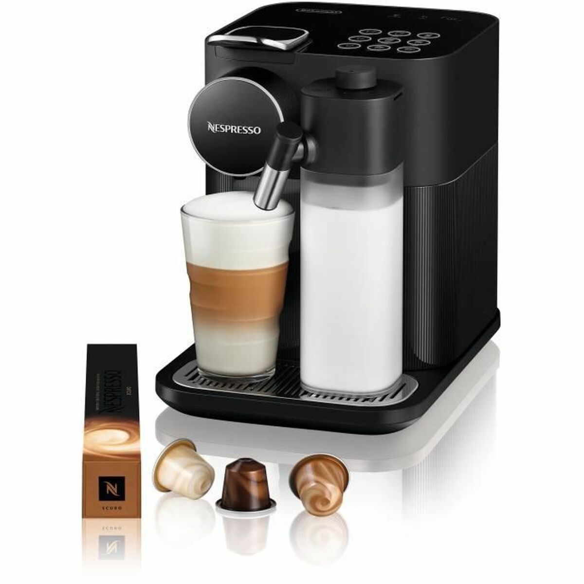 Capsule Coffee Machine DeLonghi EN 650.B Black 1 L - CA International   #