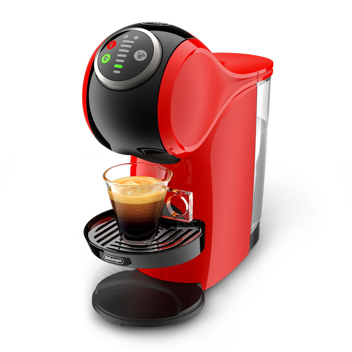 Capsule Coffee Machine DeLonghi GENIO'S PLUS DOLCE GUSTO Black Red 15 bar-CA International