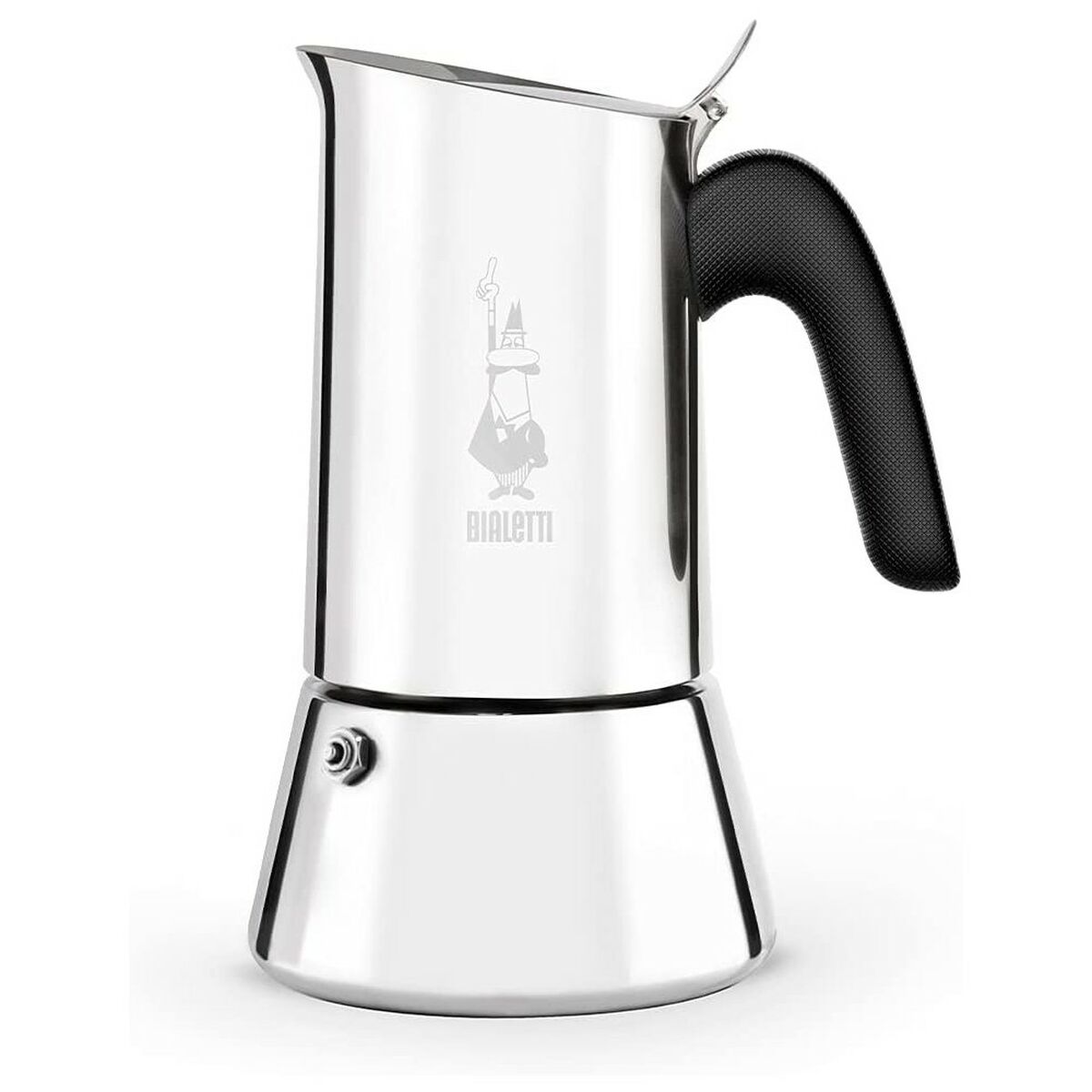 Italian Coffee Pot Bialetti Venus box Silver Metal Stainless steel - CA International   #