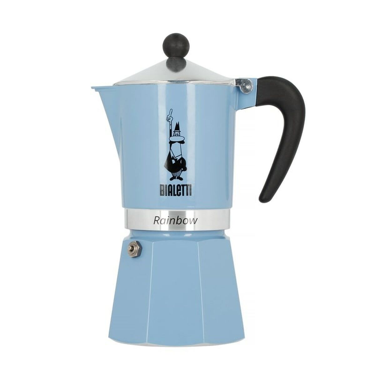 Italian Coffee Pot Bialetti 29585 Blue Aluminium 300 ml - CA International   #