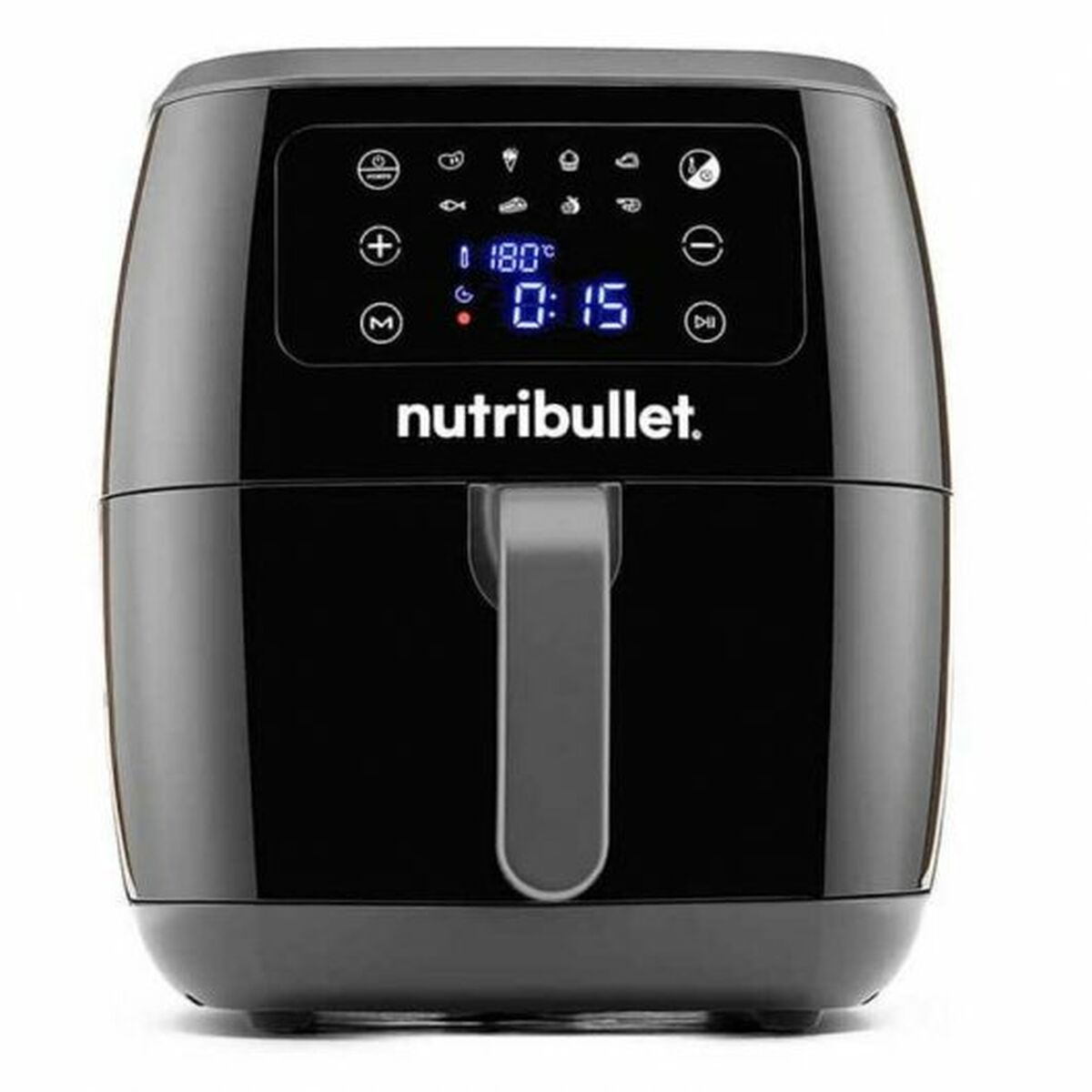 No-Oil Fryer Nutribullet Air Fryer XXL Digital Black 7 L - CA International   #