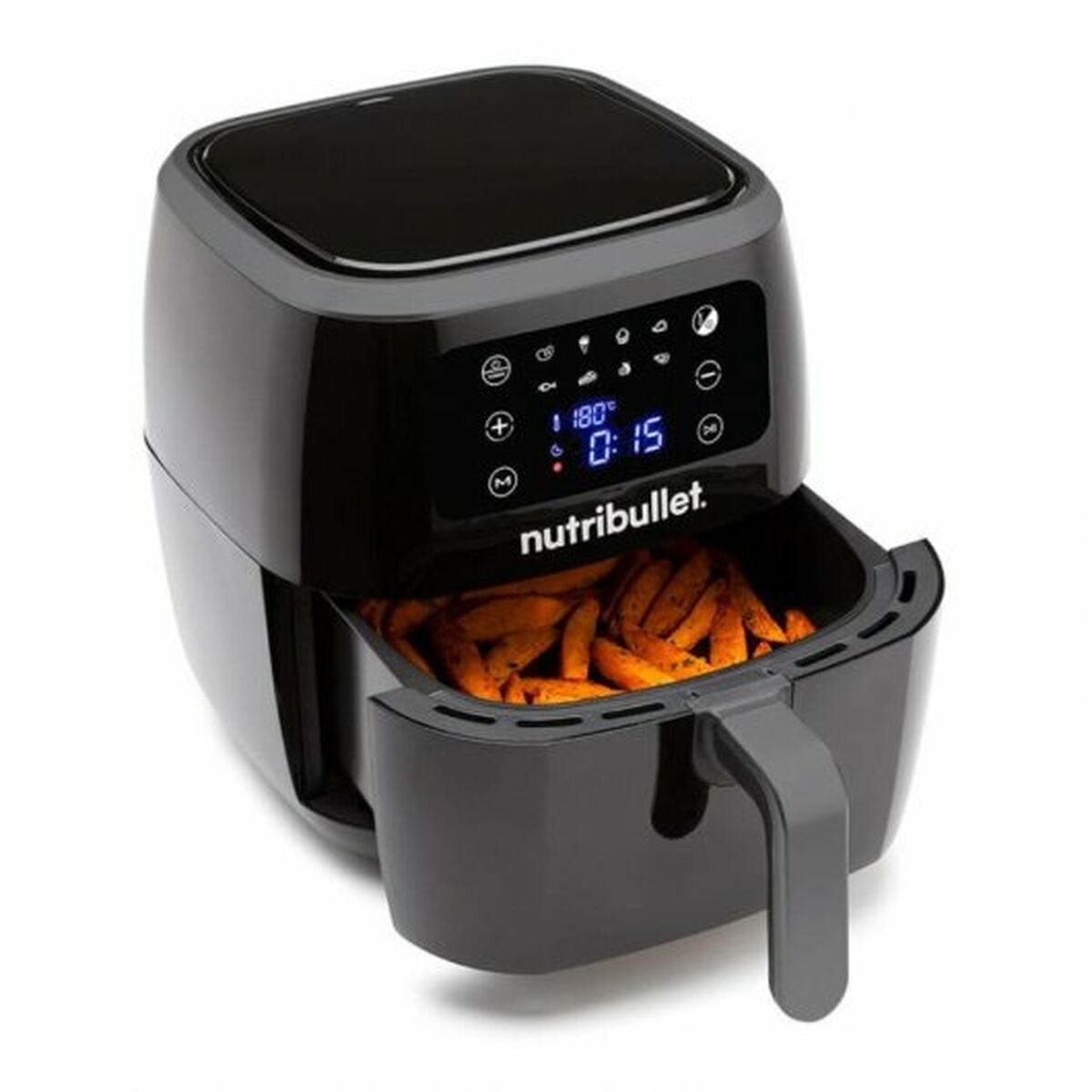 No-Oil Fryer Nutribullet Air Fryer XXL Digital Black 7 L - CA International   #