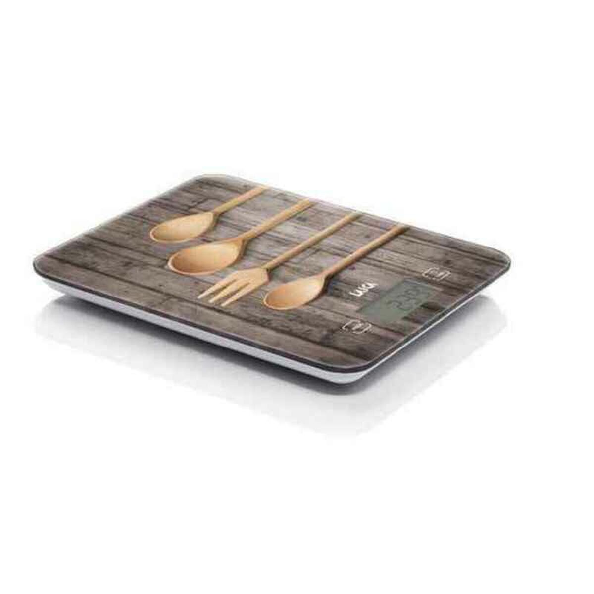 Digital Kitchen Scale LAICA KS5010 Spoons Brown 10 kg (18,5 x 22,7 x 1,7 cm) - CA International   #