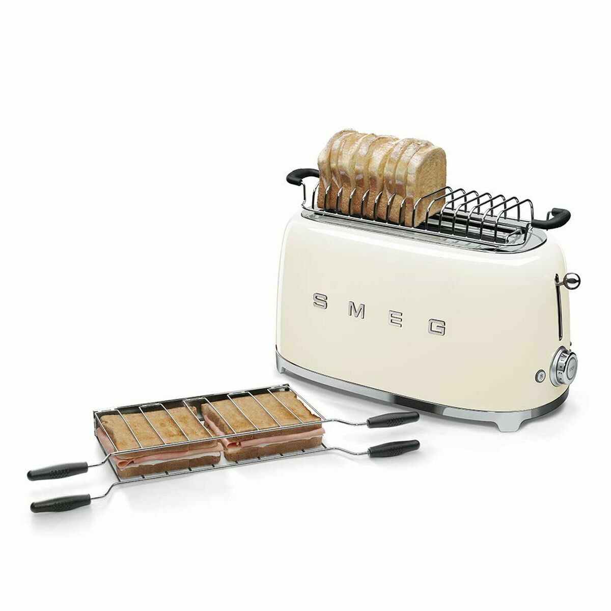 Toaster Smeg TSF02CREU Weiß 1500 W - CA International  