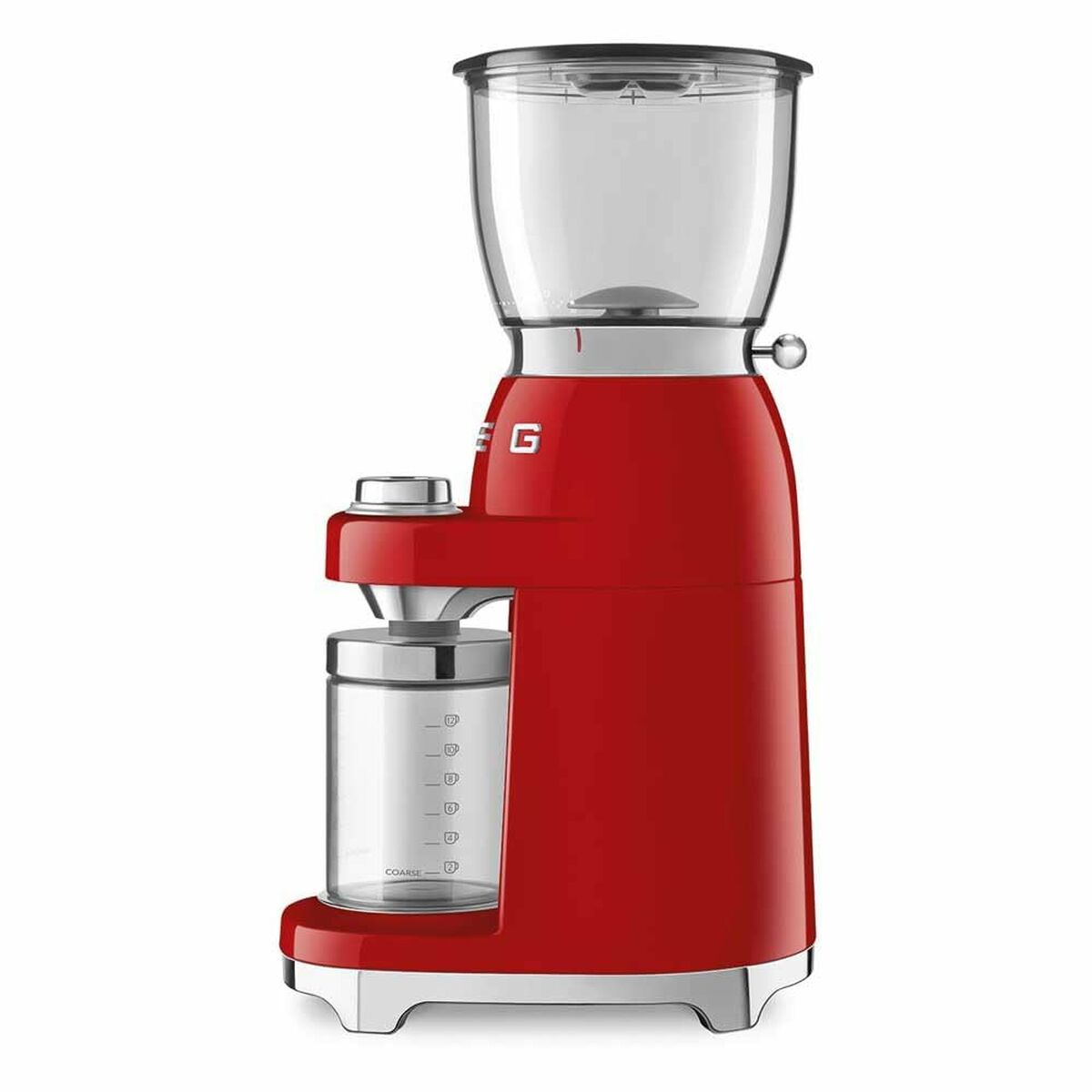 Electric Grinder Smeg CGF11RDEU Red Transparent 150 W 350 g - CA International