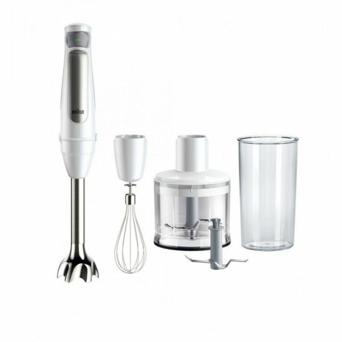 Multifunction Hand Blender with Accessories Braun MQ7035IWH White 1000 W - CA International  