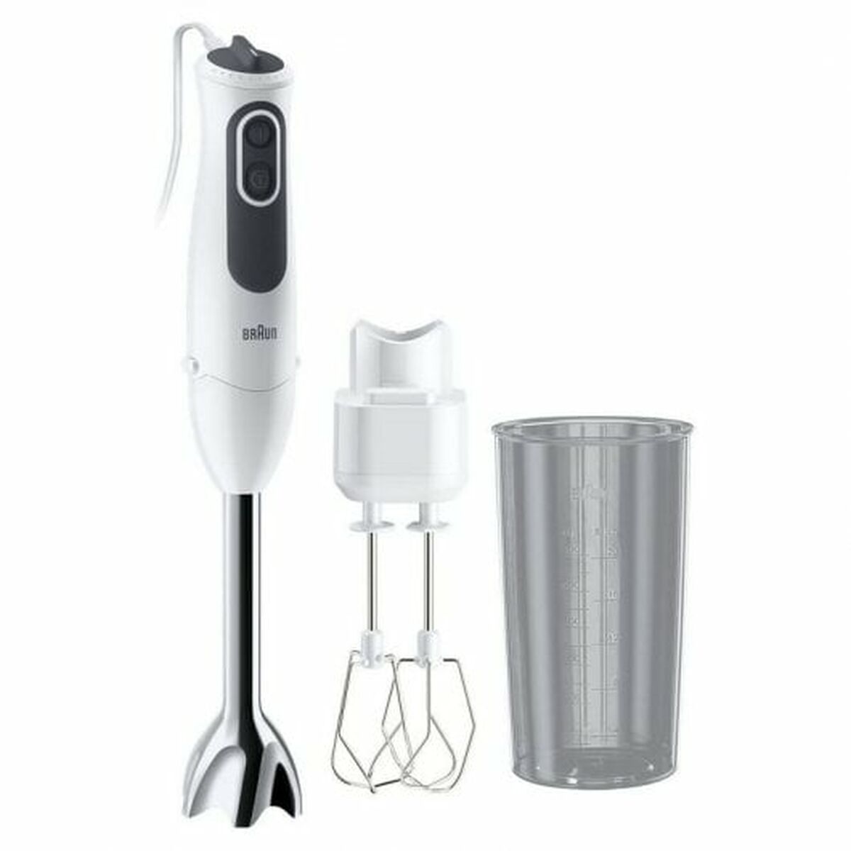 Hand-held Blender Braun MultiQuick 3V MQ3105B White 750 W - CA International   #