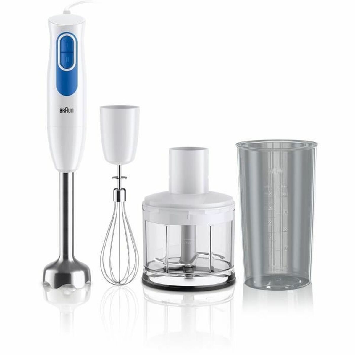 Hand-held Blender Braun MQ20236MWH Blue/White - CA International   #