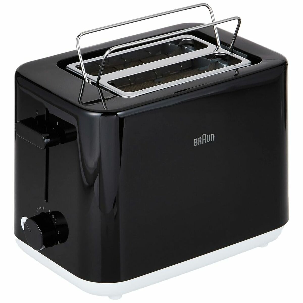 Toaster Braun HT 1010 BK 900 W Black/Silver-CA International