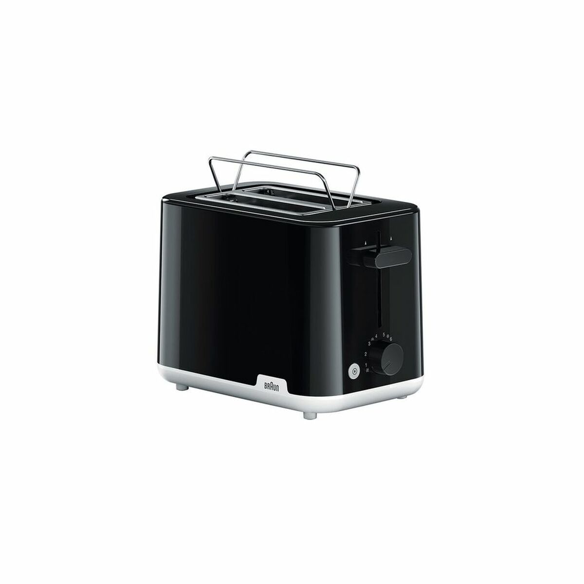 Toaster Braun HT 1010 BK 900 W Schwarz/Silberfarben - CA International 