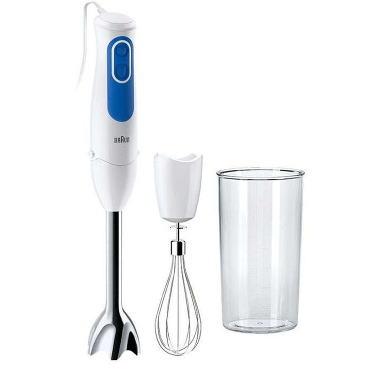 Submergible hand-blender Braun MQ3005WH 0,6 L INOX 700W White-CA International