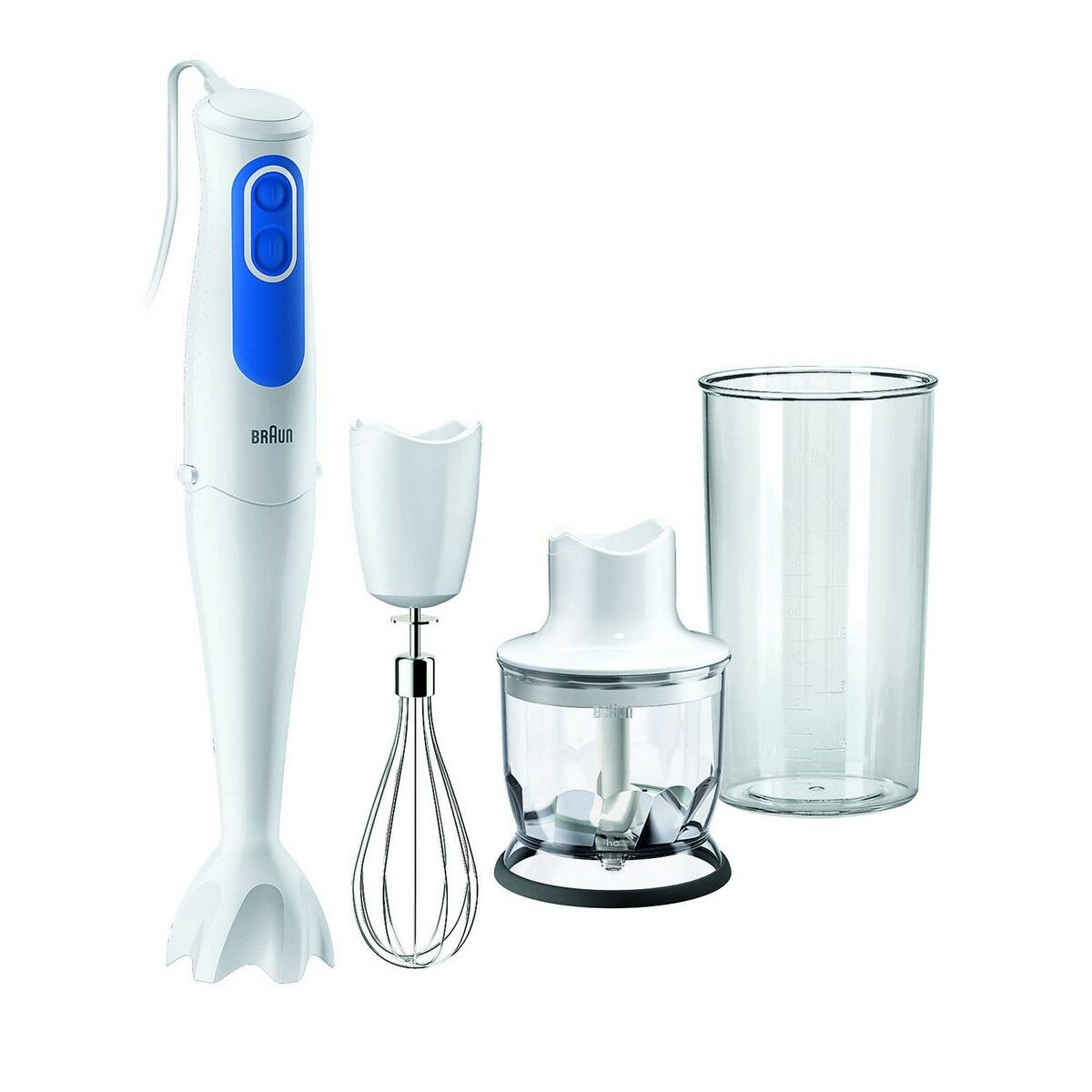 Hand-held Blender Braun MQ3025 700 W White White/Blue Blue/White 700 W - CA International   #