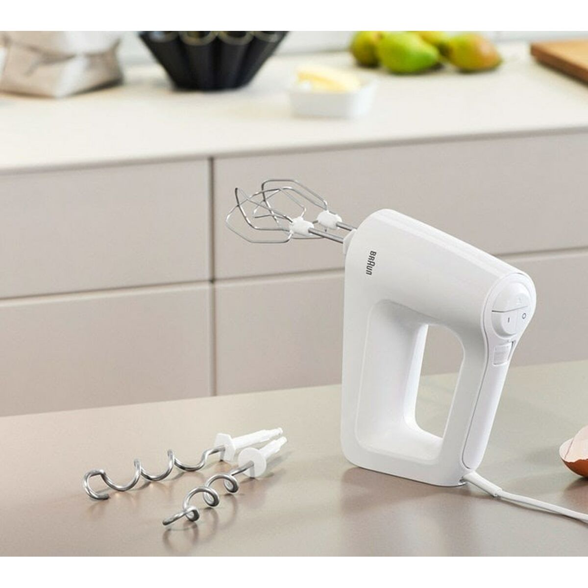 Hand Mixer Braun HM 3000 Stainless steel-CA International