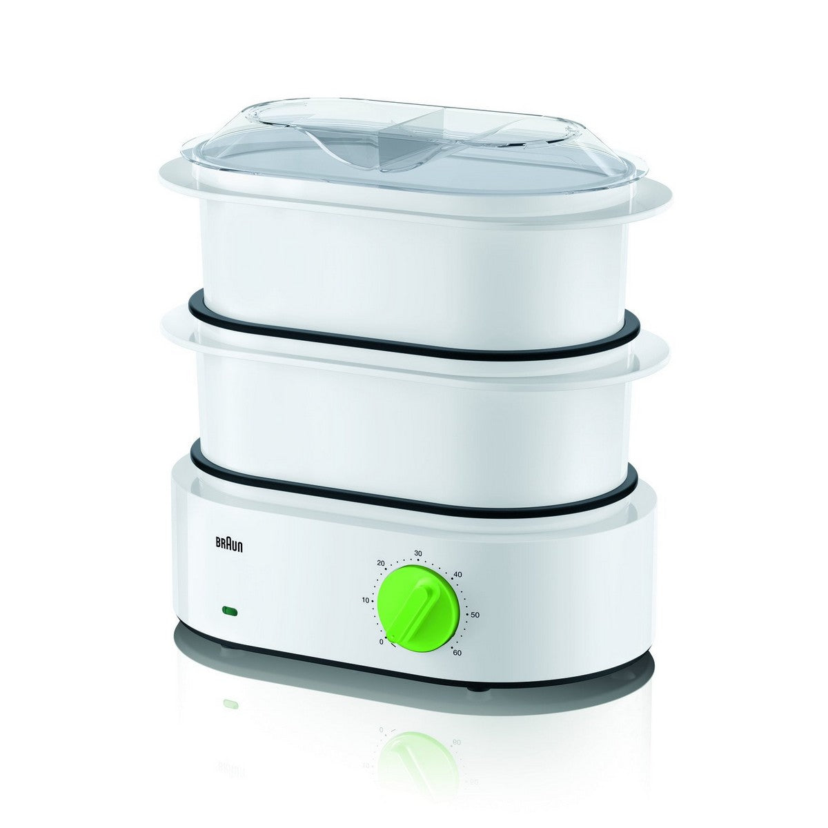 Food Steamer Braun FS 3000 850 W White/Green White Polycarbonate 850 W - CA International   #