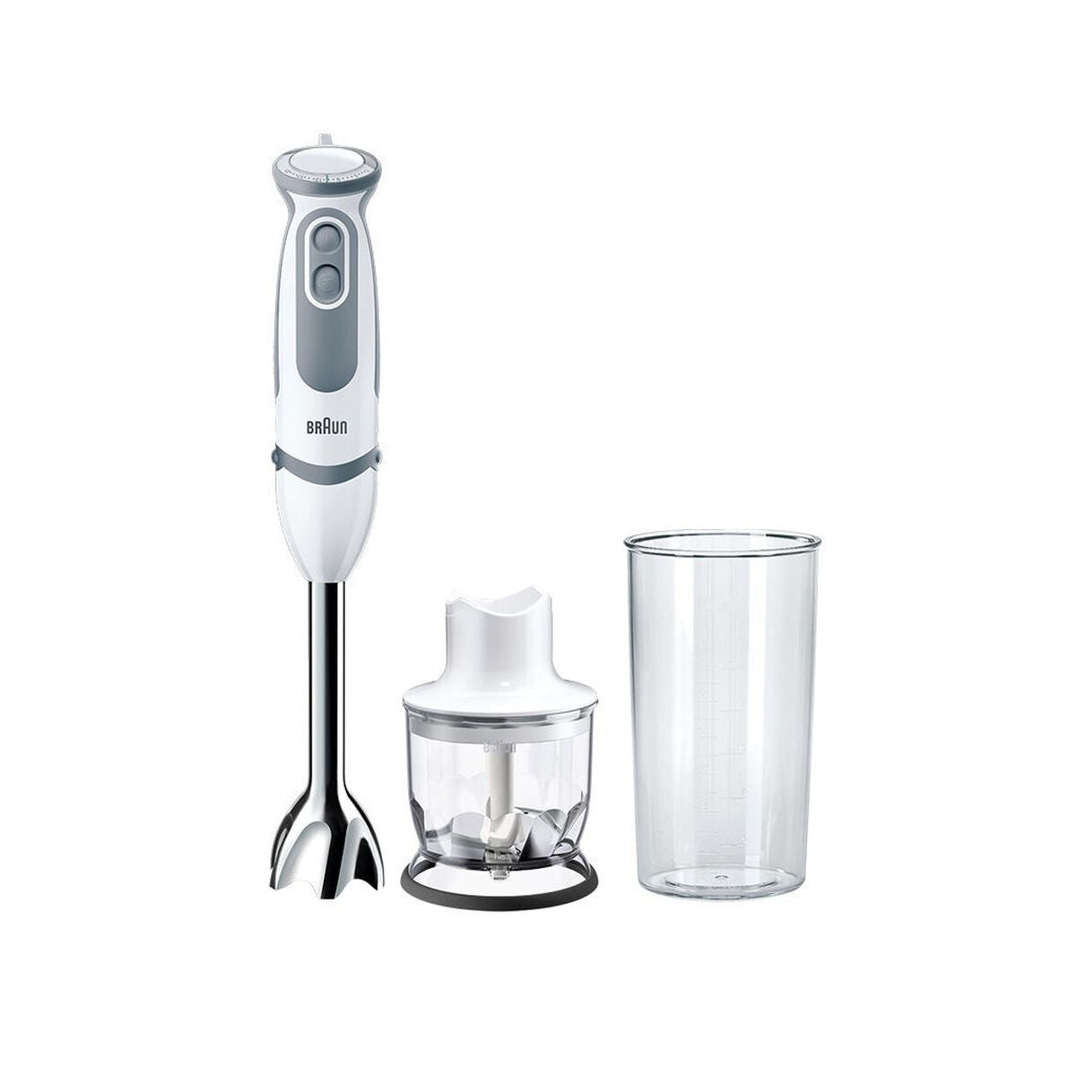 Hand-held Blender Braun MultiQuick 5 Vario MQ 5220 WH White 1000 W - CA International   #