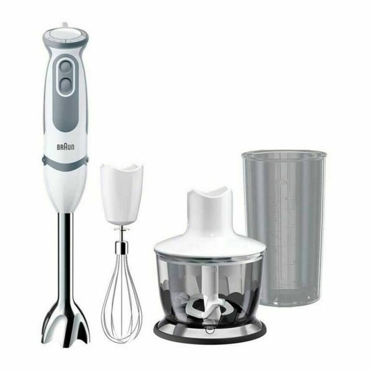 Hand-held Blender Braun MQ 5235WH White 1000 W White/Grey - CA International  