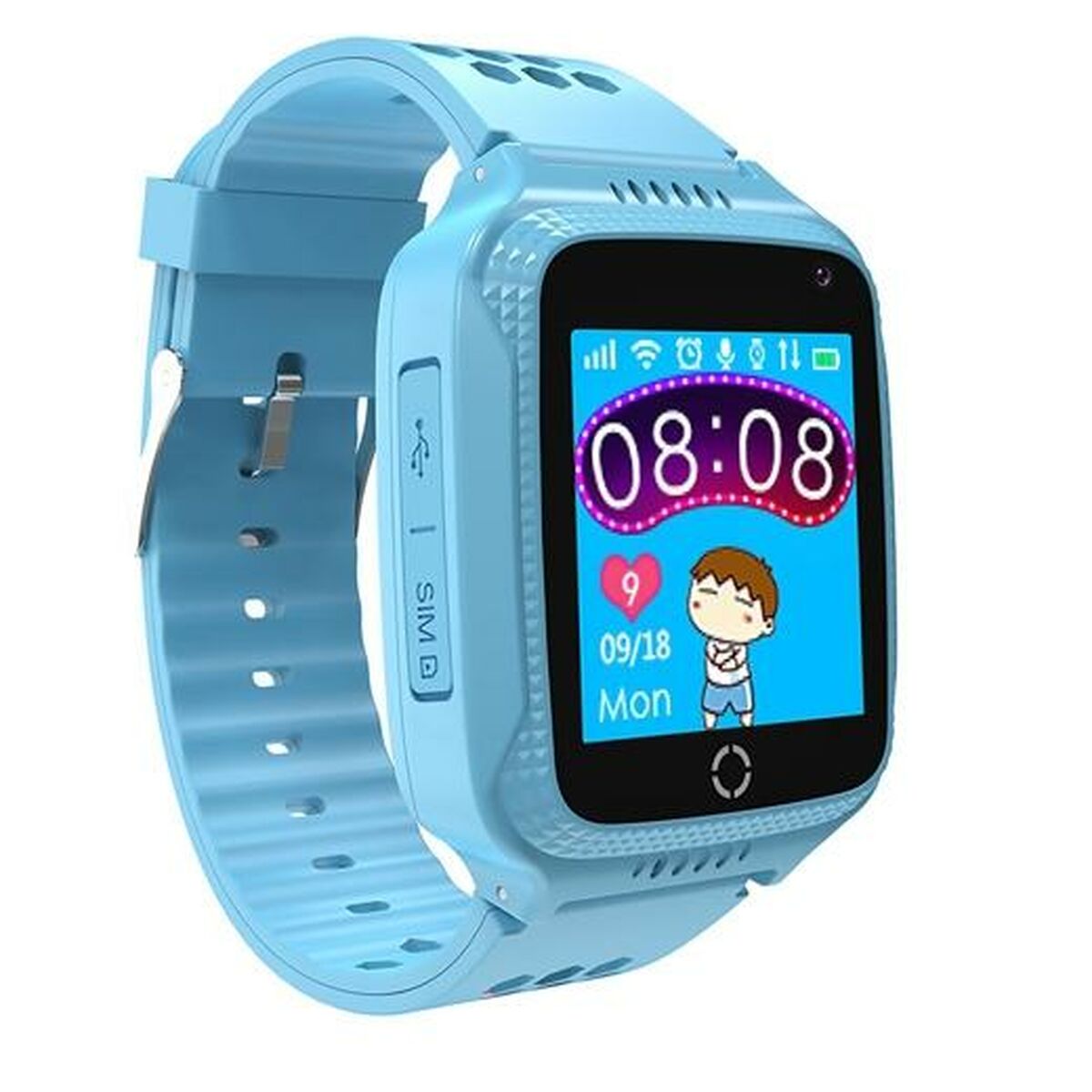 Smartwatch für Kinder Celly KIDSWATCH Blau 1,44" - CA International 