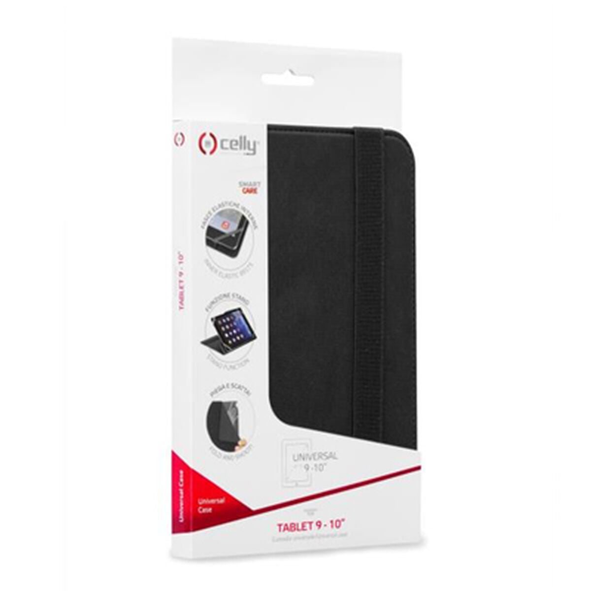 Tablet cover Celly UNITAB910BK Black - CA International   #