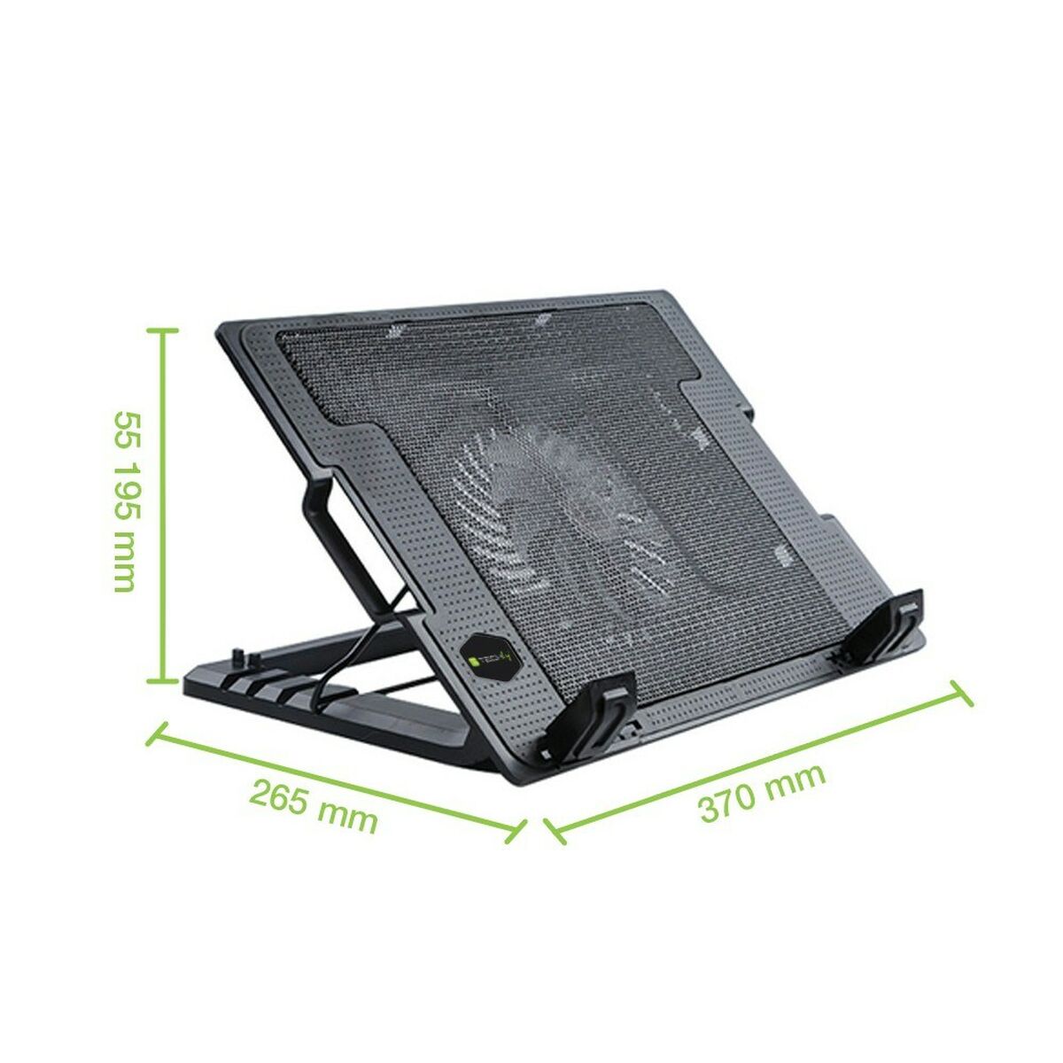 Laptop-Kühlunterlage Techly ICOOL-CP12TY - CA International 