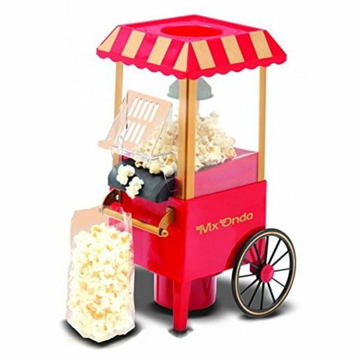 Popcornmaschine Mx Onda MX-PM2778 Schwarz - CA International 