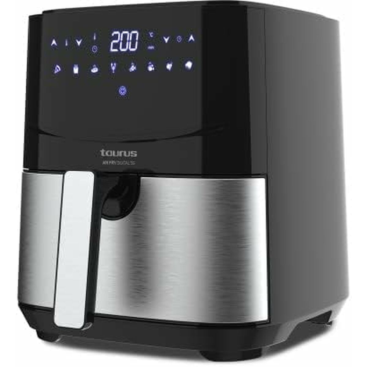 Air Fryer Taurus AIR FRY DIG 5S Black 1450 W 5 L - CA International