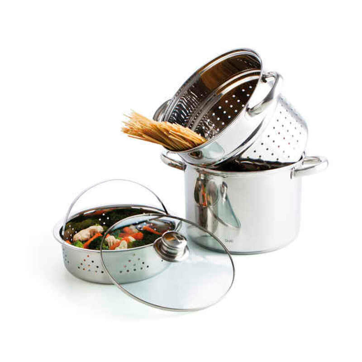 Cookware Quid (3 pcs) Stainless steel-CA International