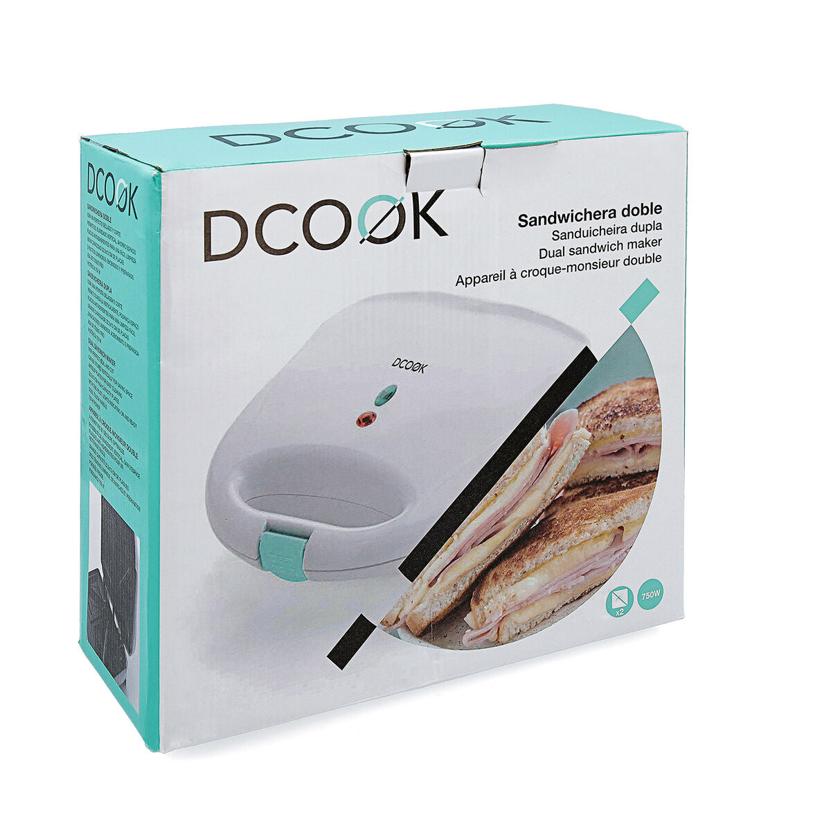 Sandwich Maker Dcook Gallery White 750 W 750 W-CA International