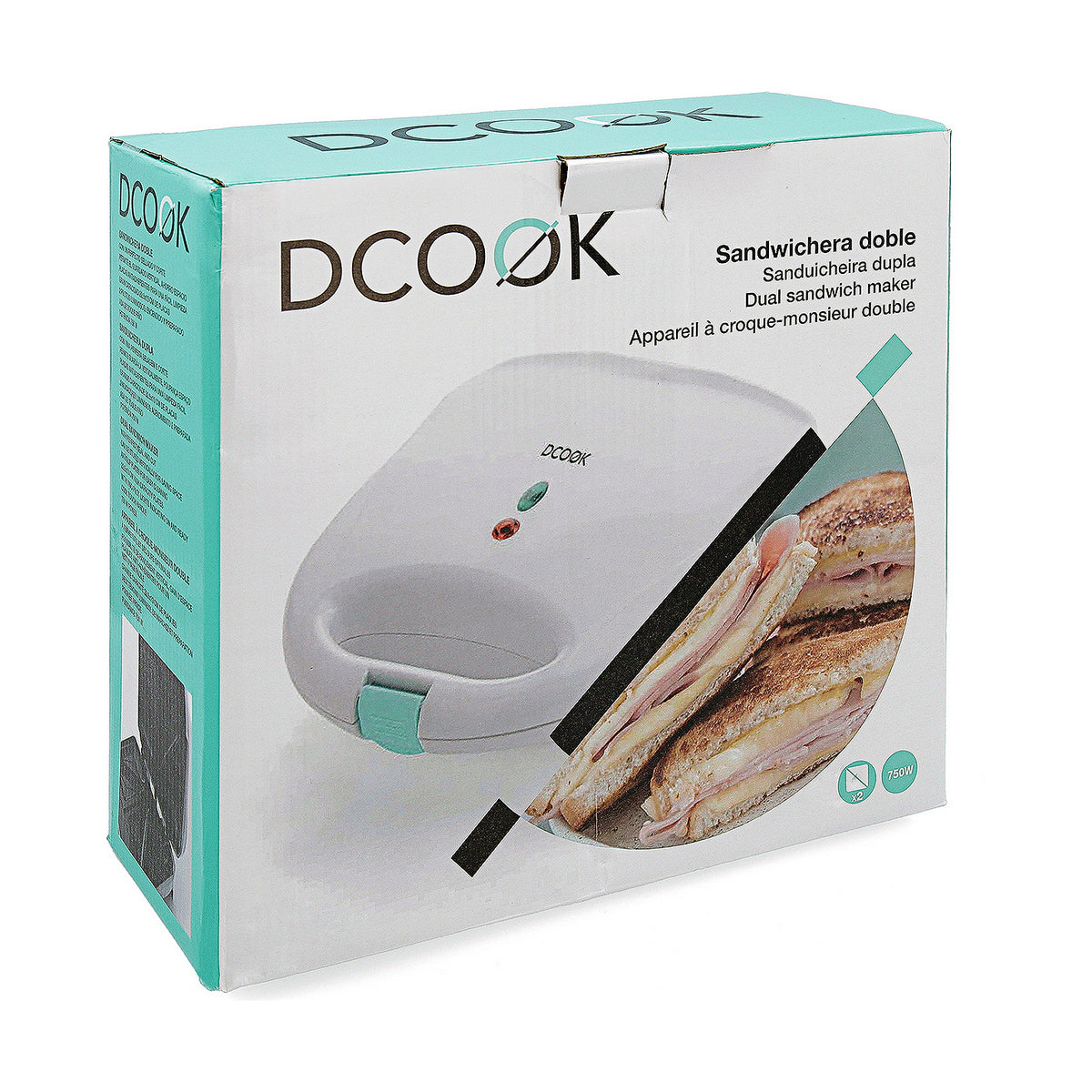 Sandwichmaker Dcook Gallery Weiß 750 W 750 W - CA International  
