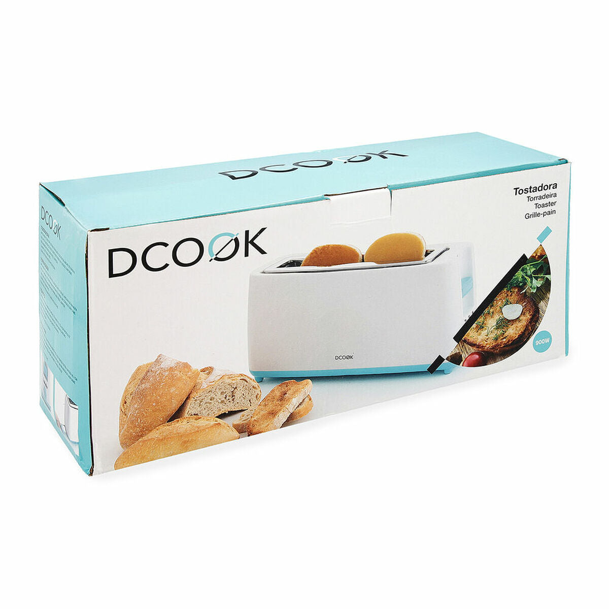 Toaster Dcook 800W Weiß - CA International  