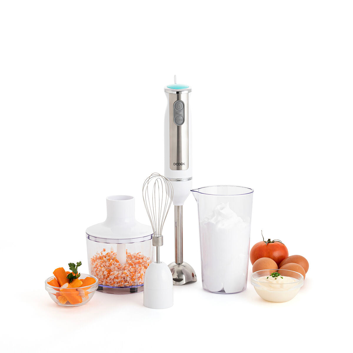 Hand-held Blender Dcook Gallery White 600 W - CA International   #