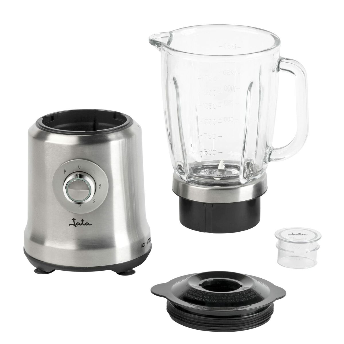 Cup Blender JATA JEBT1241 1200 W 1,75 L Grey-CA International