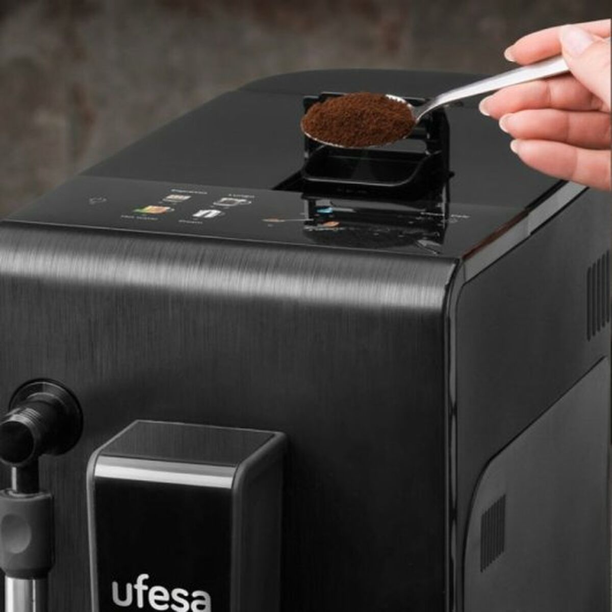 Superautomatische Kaffeemaschine UFESA Schwarz - CA International 