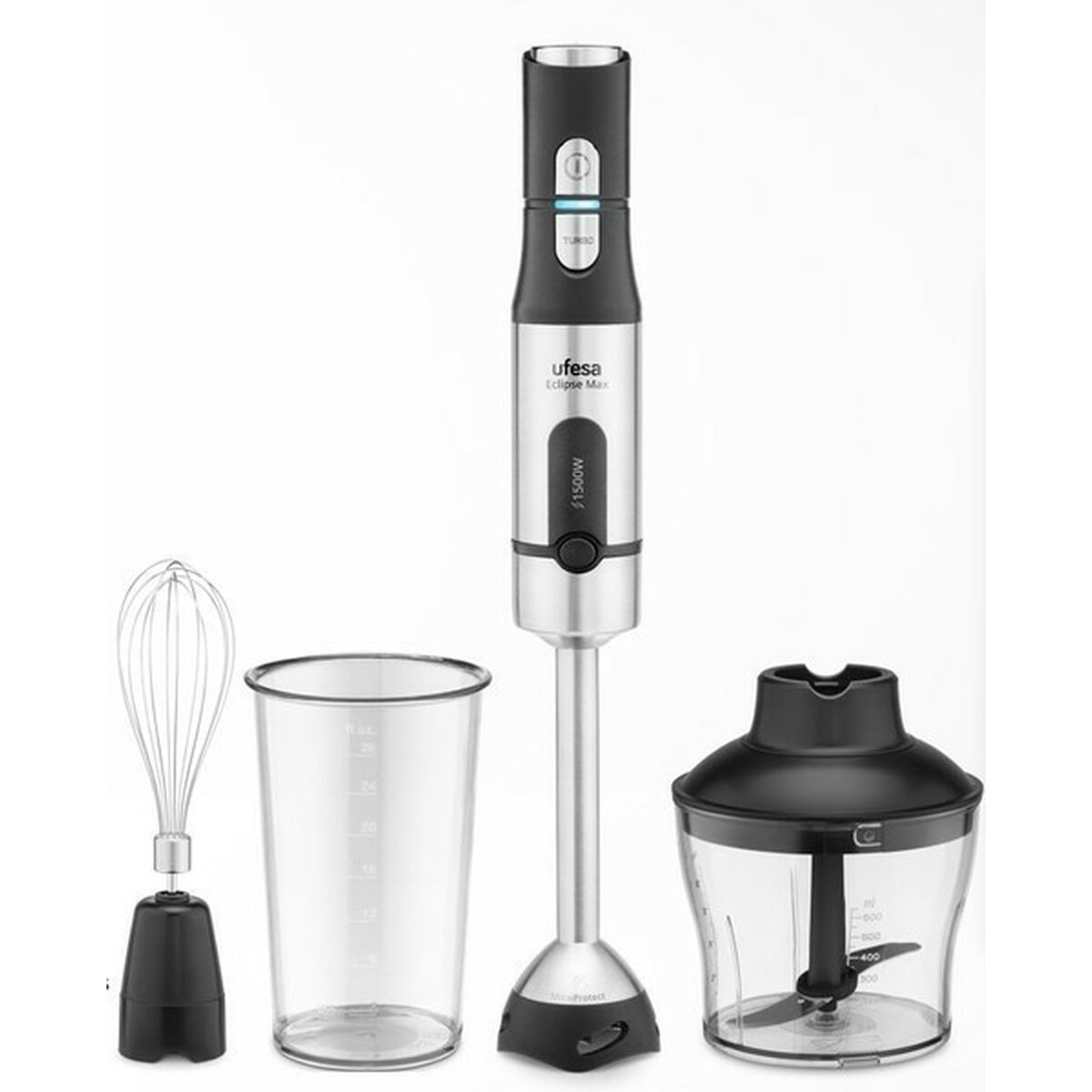 Hand-held Blender UFESA ECLIPSE MAX Black 1500 W-CA International