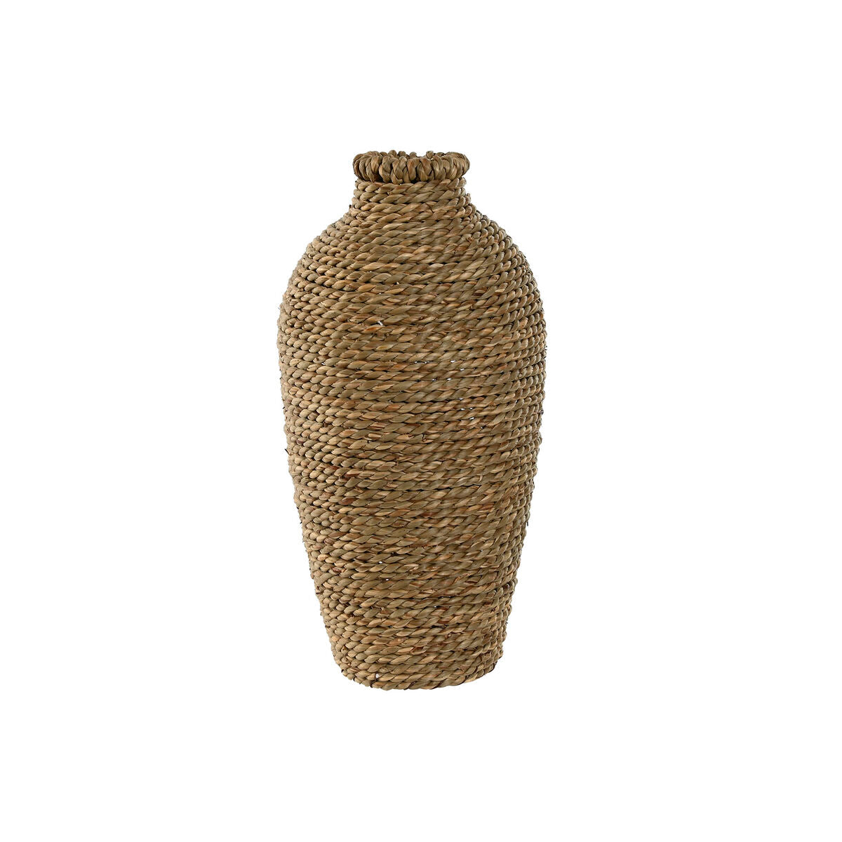 Vase Home ESPRIT natürlich Tropical 15 x 15 x 32 cm