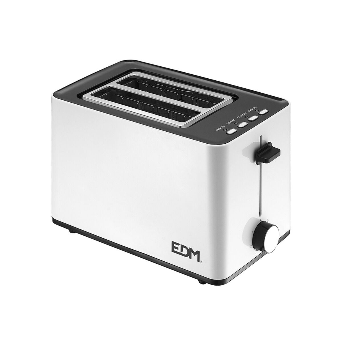 Toaster EDM White Design 850 W-CA International