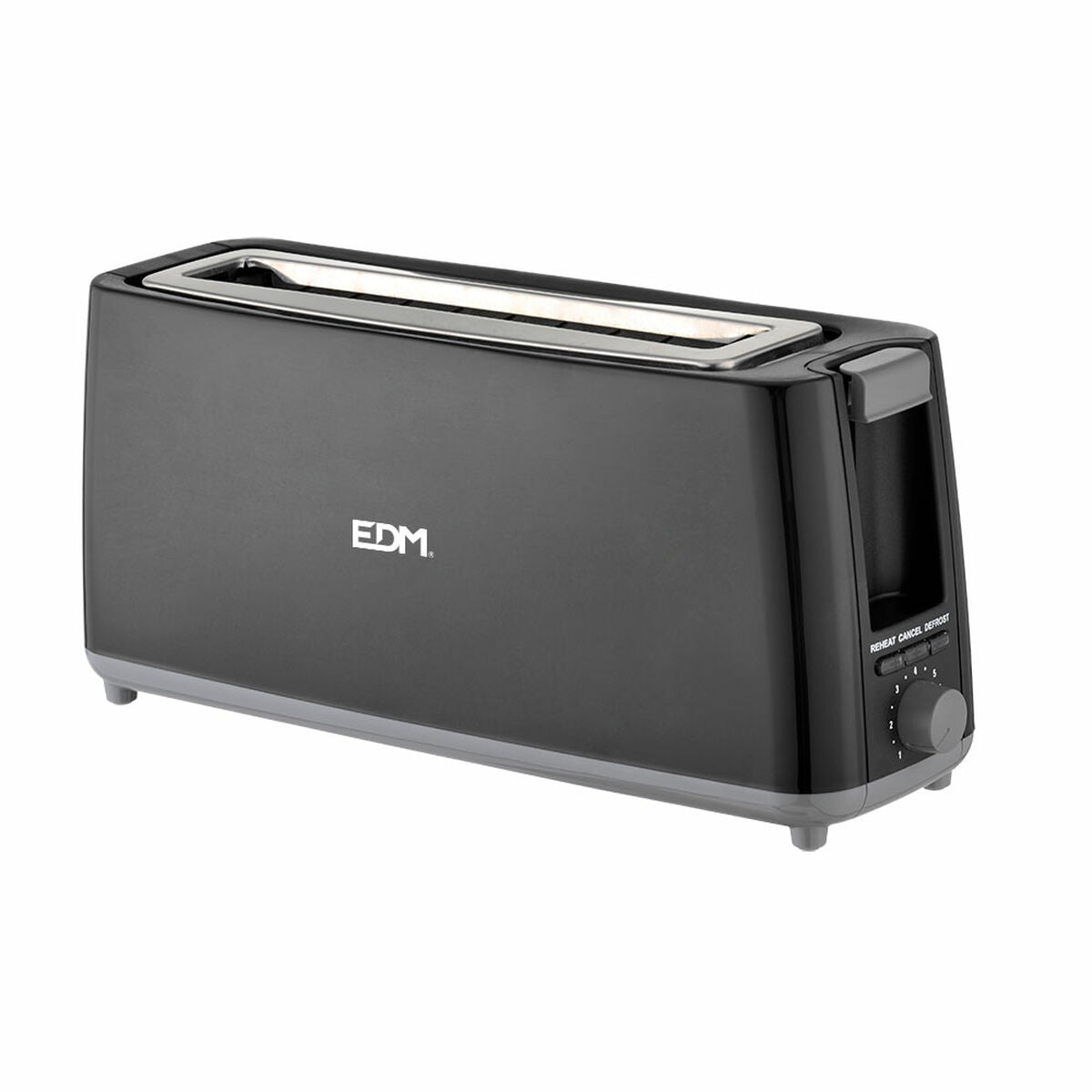 Toaster EDM Black Design Lang 900 W - CA International 