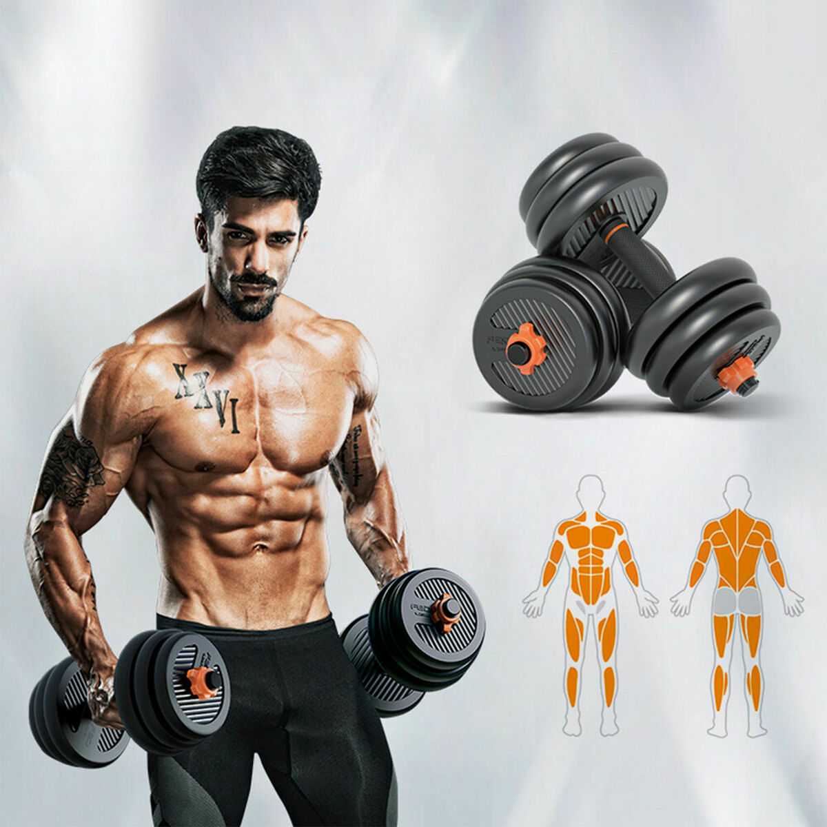 Kettlebell and Dumbbell Kit Xiaomi FED - CA International   #