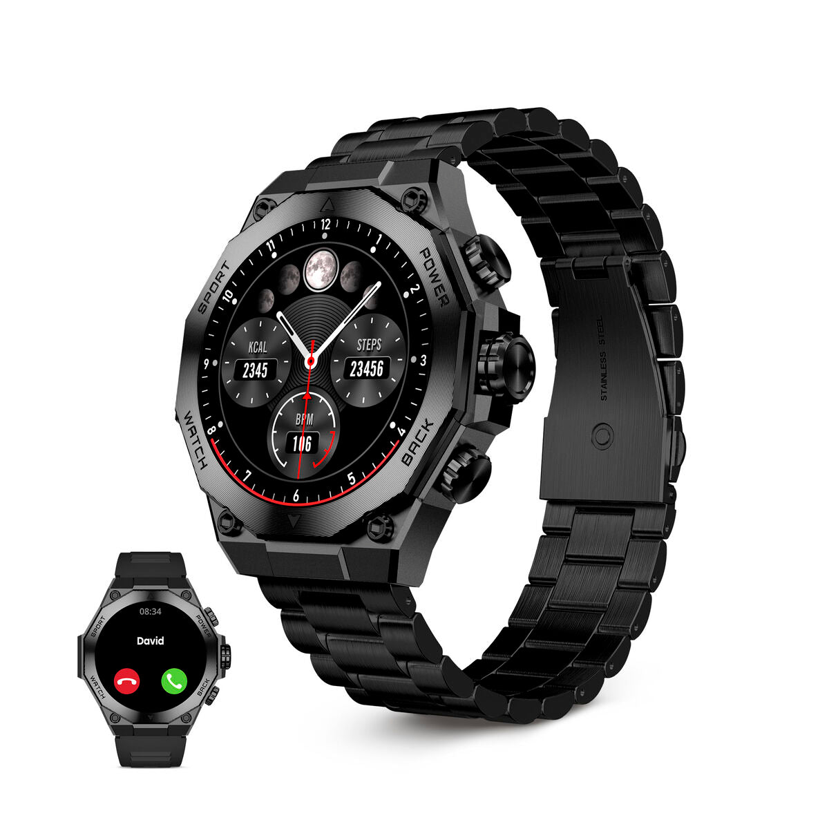 Smartwatch KSIX Schwarz - CA International 