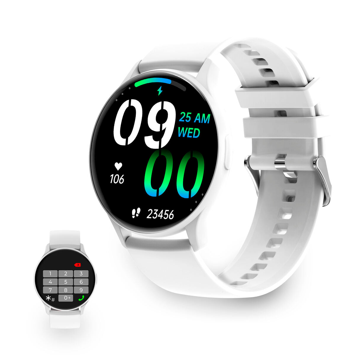 Smartwatch KSIX Core Weiß 1,43" - CA International 