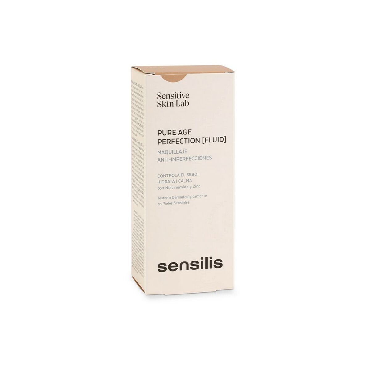 Crème Make-up Base Sensilis Pure Age Perfection 04-pêche Anti-imperfections (30 ml) - CA International   #