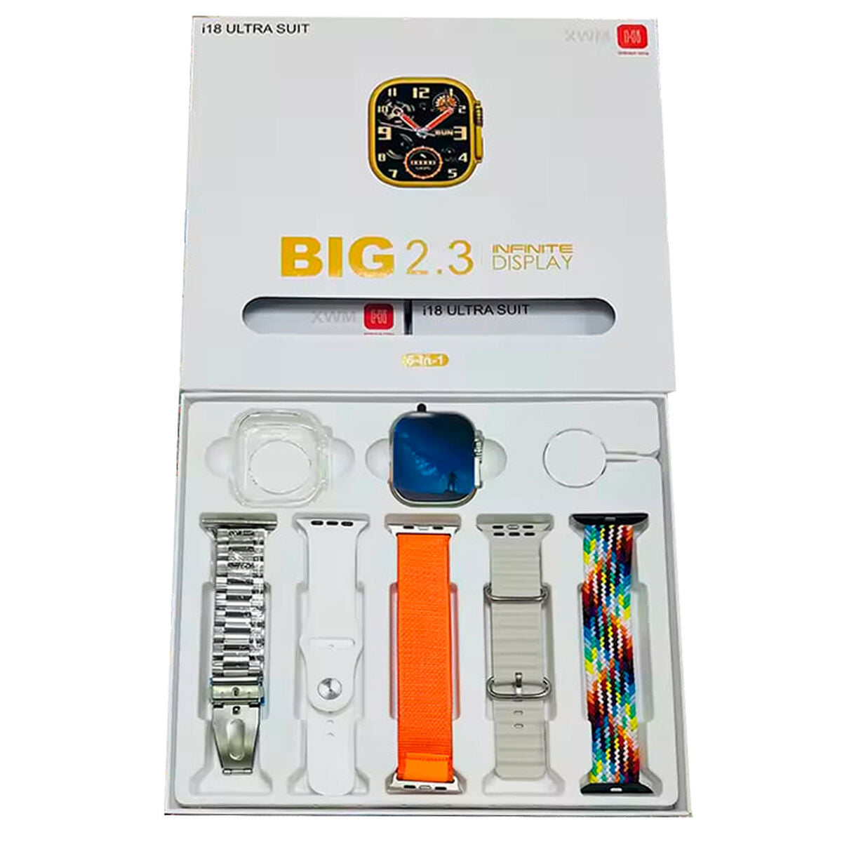 Smartwatch HiWatch Ultra BIG-2-3-WHT - CA International 