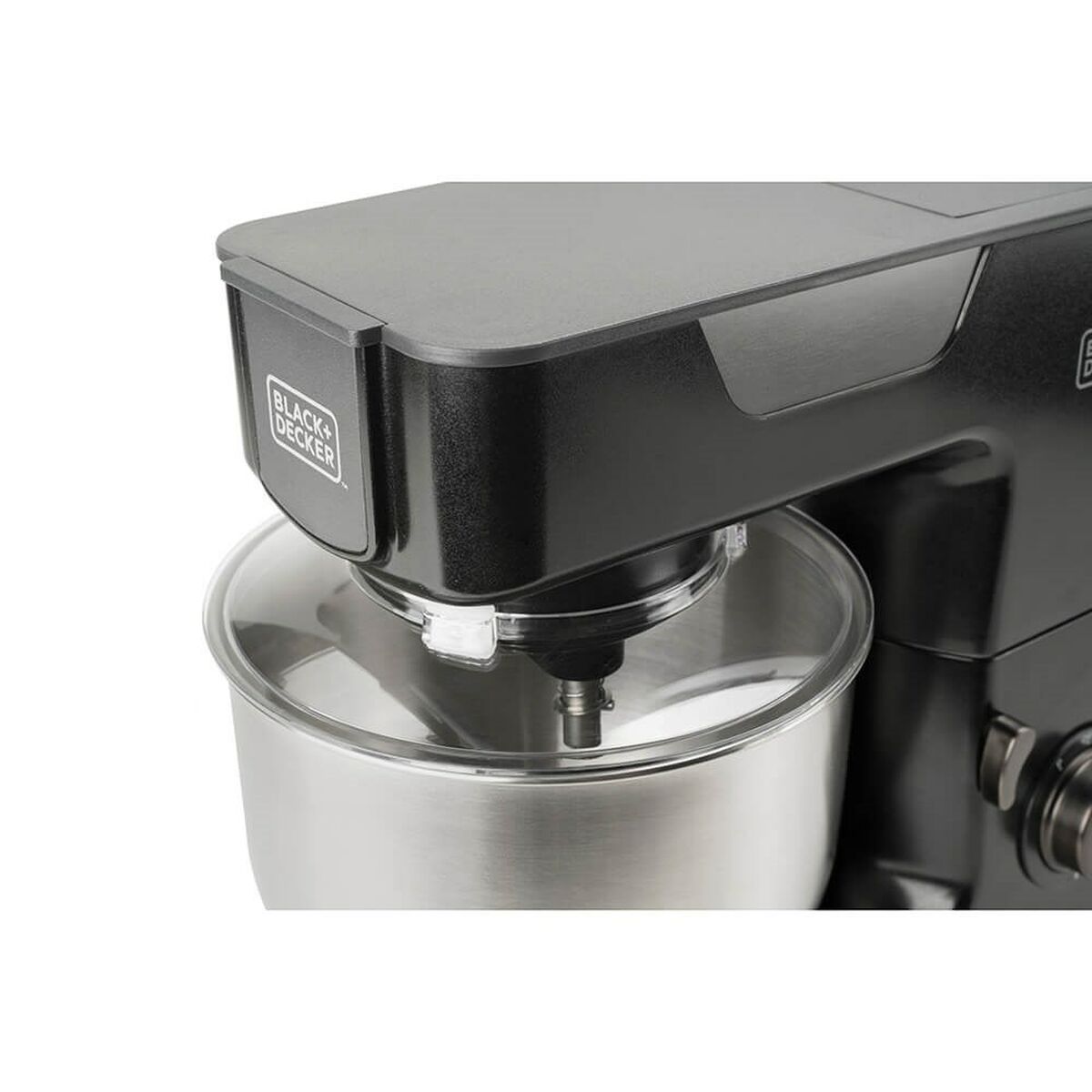 Küchenmaschine Black & Decker ES9130060B Schwarz Silberfarben 1000 W 5,2 L - CA International 