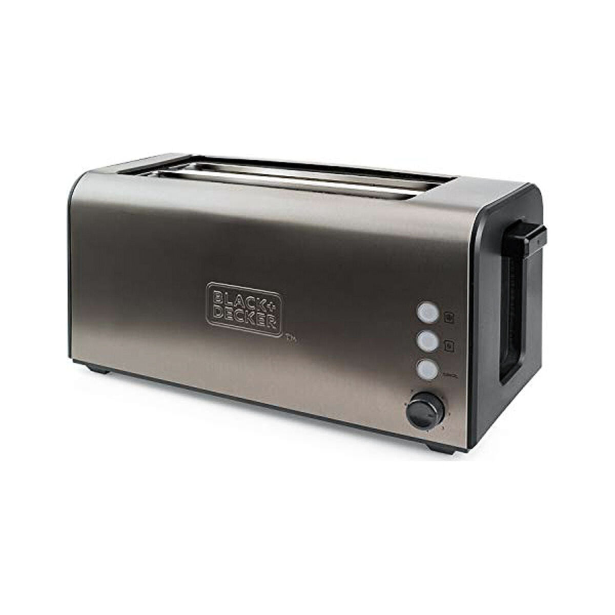 Toaster Black & Decker ES9600080B Stahl 1500 W - CA International 