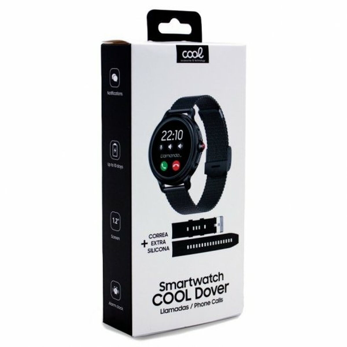 Smartwatch Cool Dover Schwarz - CA International 