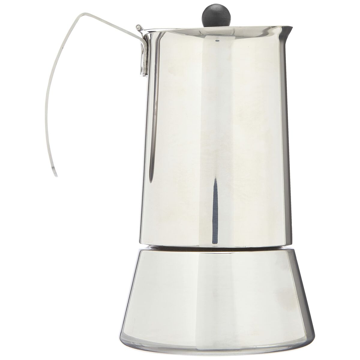 Italian Coffee Pot Monix Eterna  Grey Stainless steel - CA International   #